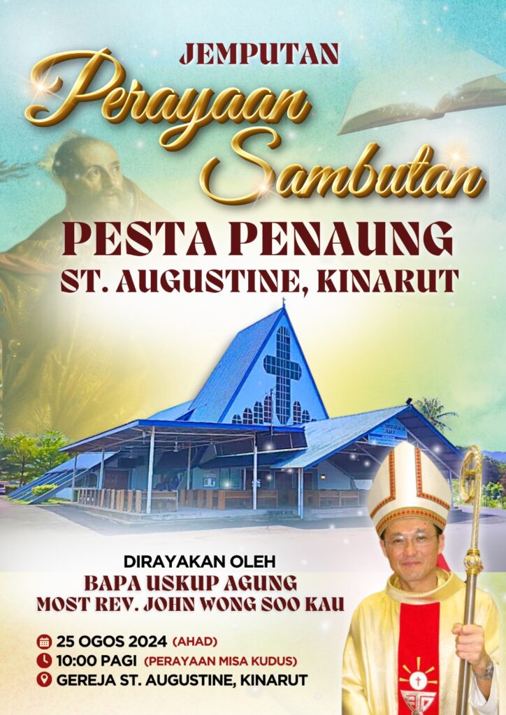 JEMPUTAN PERAYAAN SAMBUTAN PESTA PENAUNG ST. AUGUSTINE, KINARUT