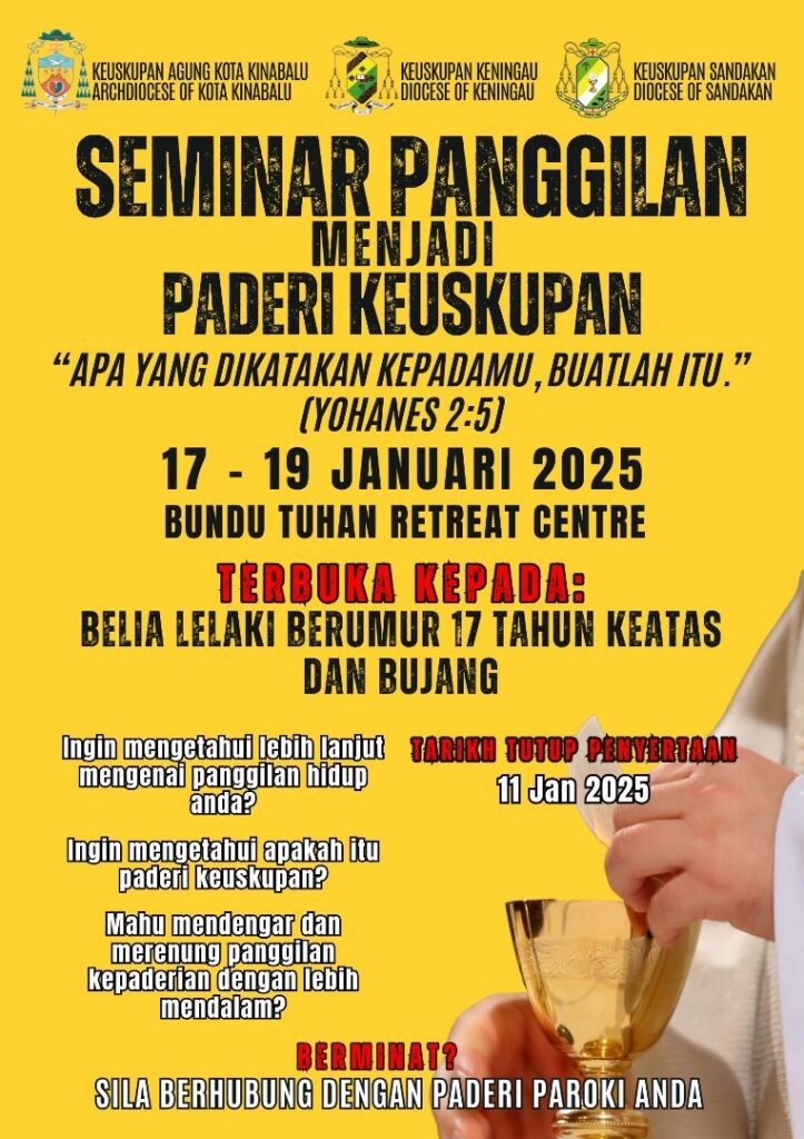 SEMINAR PANGGILAN MENJADI PADERI KEUSKUPAN